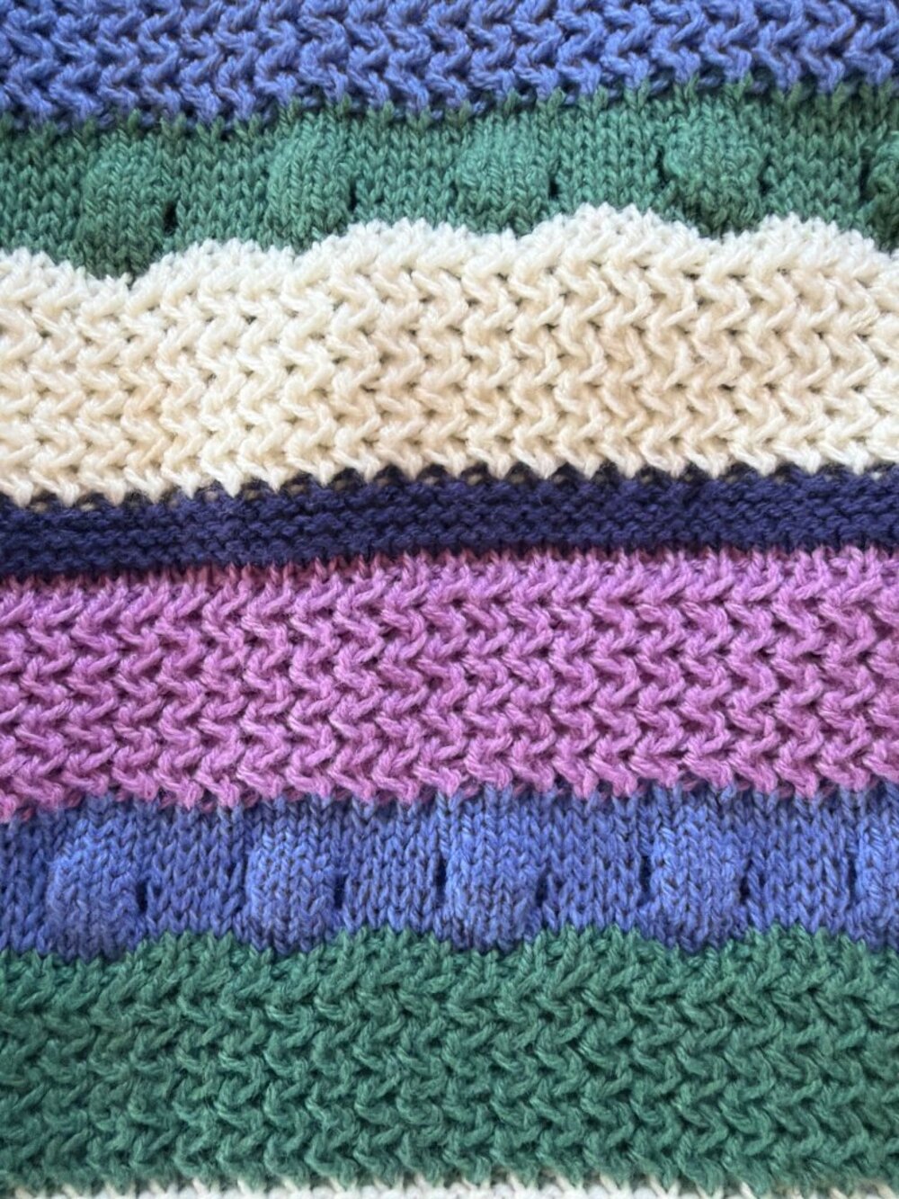 Marine Layer Rory Crochet Vest Cool Stripe Sleeveless Top Knitwear Small NWT - Picture 11 of 15
